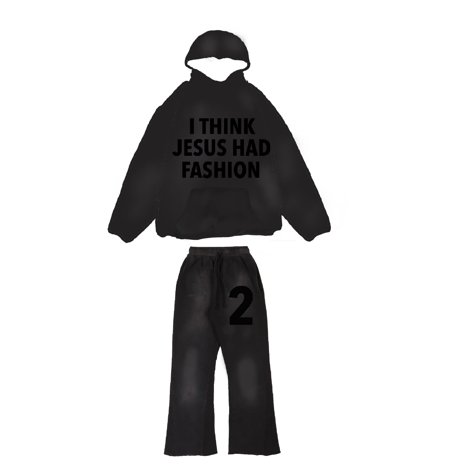 Jesus Had Fashion Set (Black On Black)